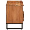 vidaXL Meuble TV 100x34x46 cm bois d'acacia massif