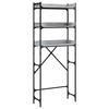 vidaXL &Eacute;tag&egrave;re de lave-linge sonoma gris 67x25x163 cm bois ing&eacute;nierie