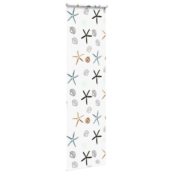 vidaXL Store enrouleur de douche 80x240 cm largeur du tissu 76 cm