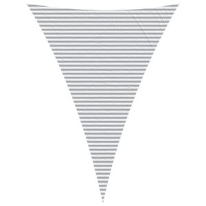 vidaXL Voile d'ombre Gris clair et blanc 5 x 7 x 7 m