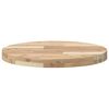 vidaXL Dessus de table rond &Oslash;50x4 cm bois massif d'acacia