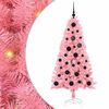 vidaXL Sapin de No&euml;l Rose 150 cm PVC