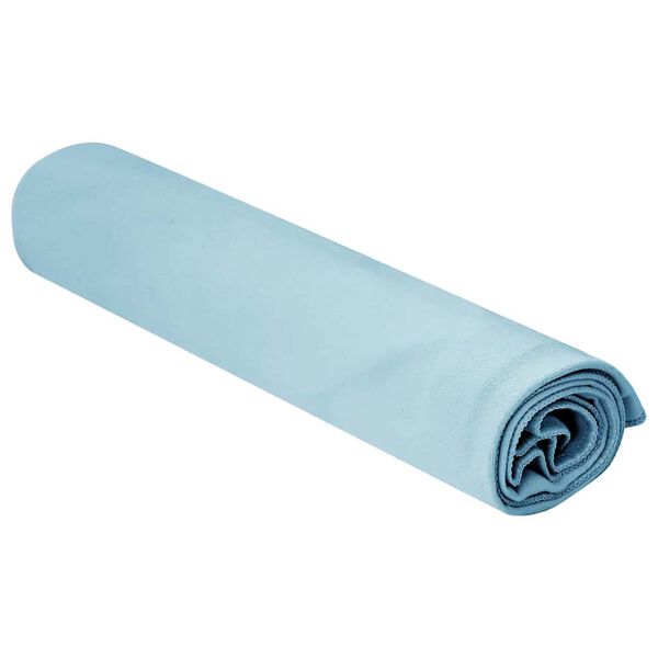 vidaXL Serviettes de sport 2 pcs Bleu 100 x 50 cm