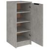 vidaXL Armoire &agrave; chaussures Gris b&eacute;ton 30x35x70 cm Bois d'ing&eacute;nierie
