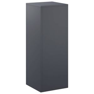 vidaXL Support de Plante Anthracite 30 x 30 x 80 cm Acier inoxydable