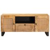 vidaXL Meuble TV Marron 105 x 33 x 46 cm Bois de mangue massif