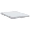 vidaXL Matelas Blanc 140 x 200 cm Mousse à mémoire de gel