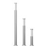 vidaXL Ensemble de 3 lampes de jardin &eacute;tanches Acier inoxydable