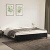 vidaXL Cadre de lit sans matelas noir 200x200 cm velours