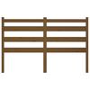 vidaXL T&ecirc;te de lit Marron miel 186x4x100 cm Bois massif de pin