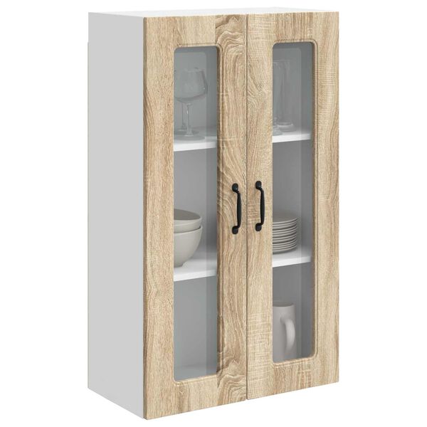 vidaXL Armoire de cuisine Kalmar Ch&ecirc;ne Sonoma 60 x 31 x 100 cm