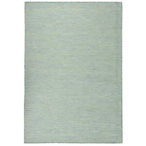 vidaXL Tapis &agrave; tissage plat d'ext&eacute;rieur 160x230 cm Turquoise