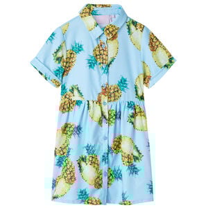 Robe pour enfants bleu 140