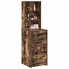 vidaXL Haut Armoire Chêne fumé 40 x 41 x 135 cm Bois d'ingénierie