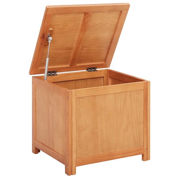 vidaXL Bo&icirc;te de rangement avec stockage Naturel 50 x 45 x 45 cm