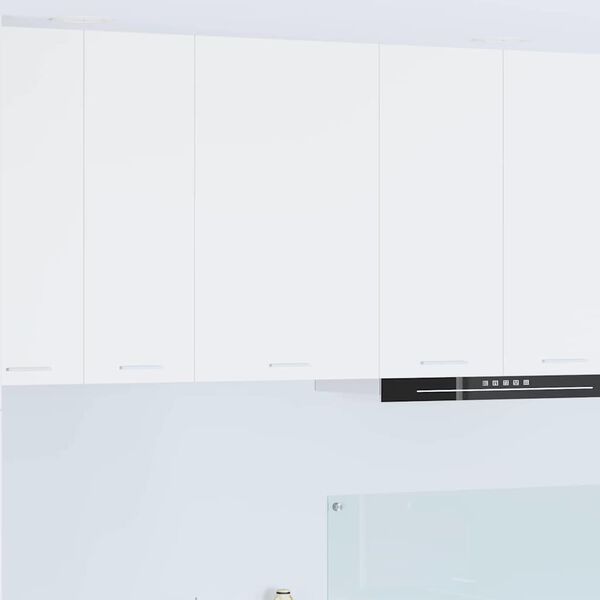 vidaXL Armoire suspendue Blanc 50 x 31 x 80 cm Bois d'ing&eacute;nierie