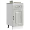 vidaXL Armoire de cuisine Kalmar sonoma gris bois d'ing&eacute;nierie