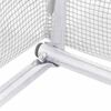 vidaXL Serre avec cadre en acier blanc 12 m&sup2; 6x2x2,85 m