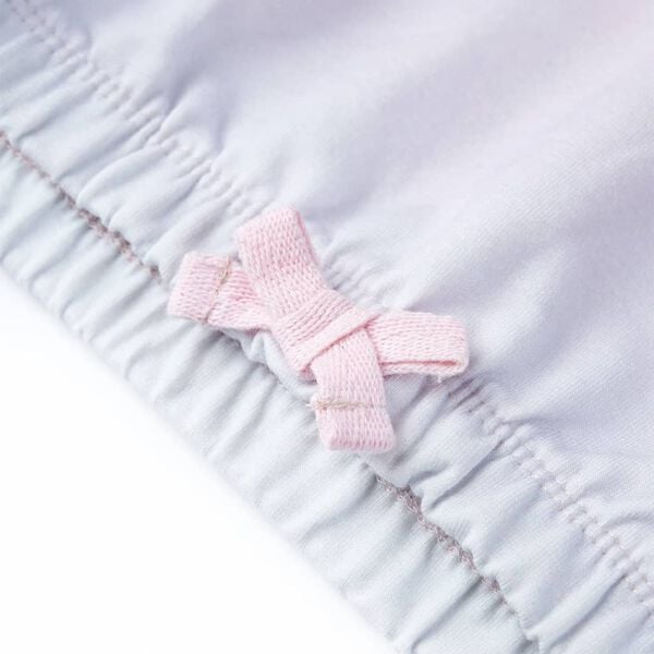 Sweatshirt &agrave; capuche pour enfants blanc &eacute;tincelant 104