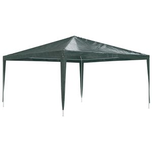 vidaXL Tente de r&eacute;ception professionnelle 4x4 m Vert 90 g/m&sup2;