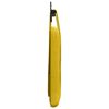 vidaXL T&ecirc;te de lit suspendue Jaune 110 x 55 x 5 cm Velours