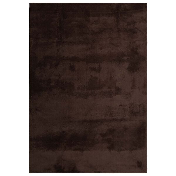 vidaXL Tapis de surface HUARTE Marron 230 x 160 cm Polyester