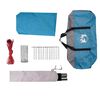 vidaXL Bâche de camping bleu 460x305x210 cm imperméable