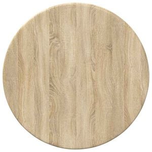 vidaXL Plateau de table &Oslash; 30 x 1,5 cm Rond Bois d'ing&eacute;nierie