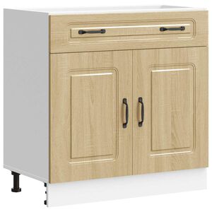 vidaXL Armoire de cuisine Kalmar ch&ecirc;ne sonoma bois d'ing&eacute;nierie