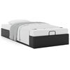 vidaXL Cadre de lit ottoman sans matelas noir 90x200 cm similicuir