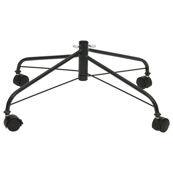 vidaXL Support pour sapin de No&euml;l avec roues 77x71x25 cm