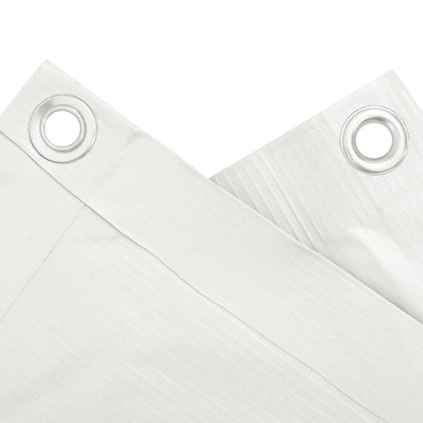 vidaXL Écran d'intimité de balcon blanc 300x75 cm PVC