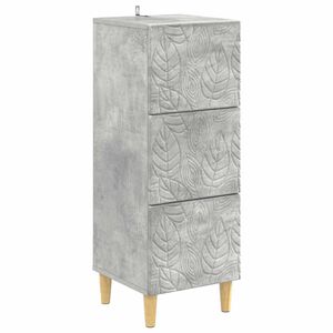 vidaXL Armoire &agrave; tiroirs 33 x 34,5 x 90 cm Bois d'ing&eacute;nierie