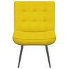 vidaXL Chaise de relaxation jaune 64x74x84 cm velours