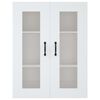 vidaXL Armoire murale suspendue Blanc 69,5x34x90 cm