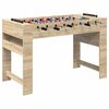 vidaXL Table de Foosball Ch&ecirc;ne Sonoma 125 x 60,5 x 80 cm