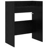 vidaXL Table de DJ Ch&ecirc;ne noir 62 x 45 x 102 cm Bois d'ing&eacute;nierie
