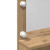 vidaXL Table de Toilette Ch&ecirc;ne artisanal 80 x 41 x 134,5 cm