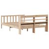 vidaXL Cadre de lit sans matelas 140x190 cm bois de pin massif