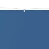 vidaXL Auvent vertical Bleu 180x1000 cm Tissu oxford