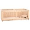 vidaXL Cage &agrave; hamster 104x52x38 cm bois massif de sapin
