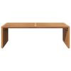 vidaXL Table d'appoint de jardin Marron 110 x 55 x 35.5 cm