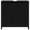 vidaXL Armoire de bain chêne noir 60x33x60 cm bois d'ingénierie