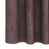 vidaXL Rideaux en velours 2 pcs Marron 140 x 140 cm Velours