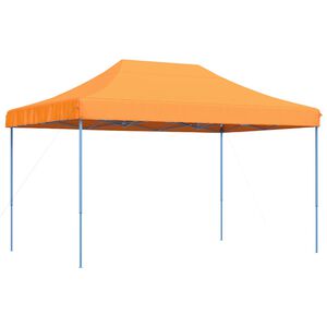 vidaXL Tente de r&eacute;ception pliable escamotable orange 440x292x315 cm