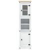 vidaXL Cabinet de salle de bain Blanc 50 x 40 x 185 cm Pin massif