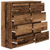 vidaXL Buffet vieux bois 100x35x99 cm bois d'ing&eacute;nierie