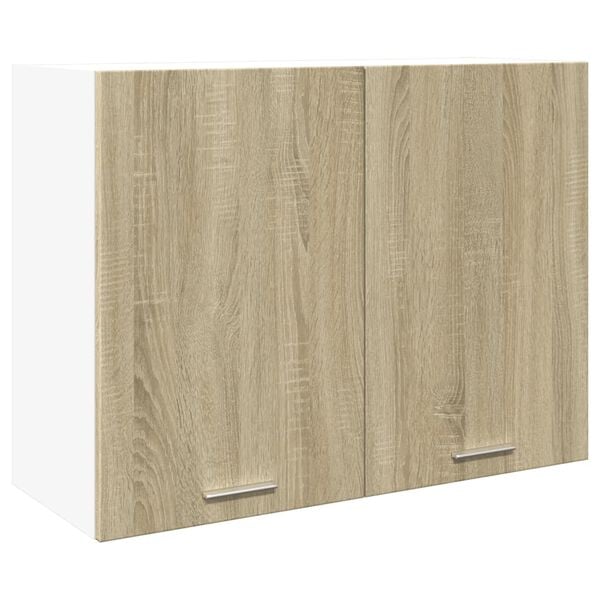 vidaXL Armoire suspendue "Lyon" Chêne Sonoma 80 x 31 x 60 cm Bois d'ingénierie