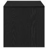 vidaXL Meuble TV ch&ecirc;ne noir 100x40x40 cm bois d'ing&eacute;nierie