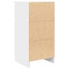 vidaXL Buffet blanc 37,5x35x76 cm bois d'ing&eacute;nierie
